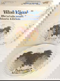 Goebel Limited Ed "Bald Eagle" Relief Porcelain Pl