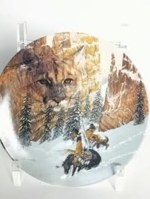 Limited Ed. WL George "The Faces in Nature" Plate