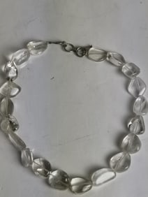Rocky Crystal Bead Necklace