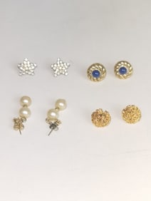 Group of Costume Earrings