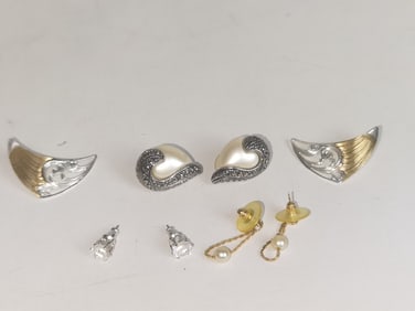 Group of Costume Earrings