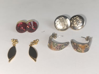 Group of Costume Earrings