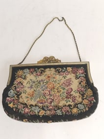 Vintage French Brocade Pouch