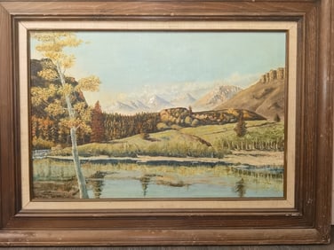 Landscape Oil Painting on Canvas by Richard Blair