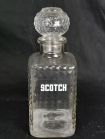 Vintage Glass Decanter