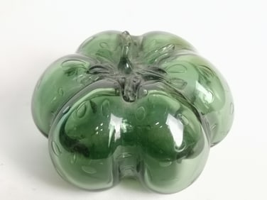 Vintage Murano Glass Pumpkin