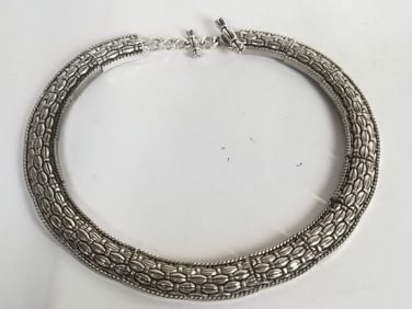 Costume Silver Tone Necklace