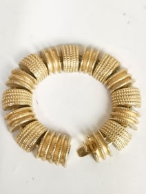 Gold Tone Costume Bracelet
