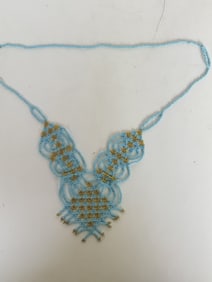 Turquoise Color Bead Necklace