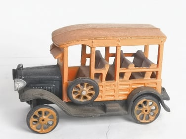 Vintage Cast Iron Car Toy