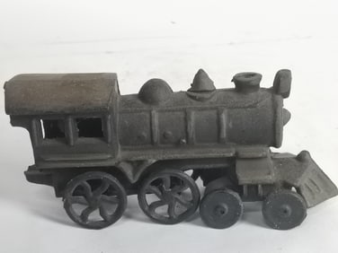 Vintage Cast Iron Train Car