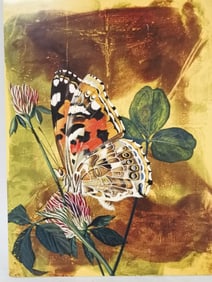 Print of Butterfly Painting