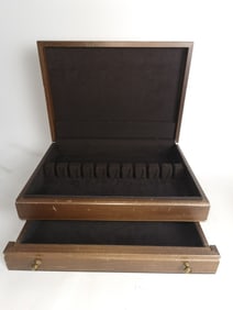 Wood Carved Jewelry Box