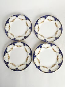 (4) Aynsley England Porcelain Floral Dishes