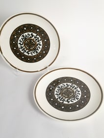 Pr. of Royal China "Overture" Porcelain Plates