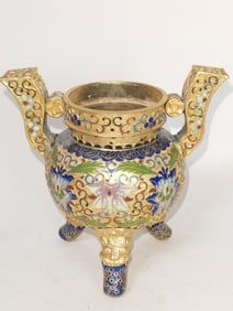 Chinese Cloisonne Censer