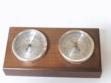 Springfield Barometer and Thermometer