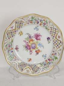 Schumann Bavaria Chateau Dresden Flower Plate