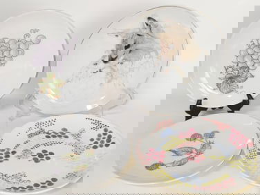 (4) Schumann Bavaria/Enesco Porcelain Plates