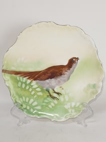 Limoges France Hand Painted Porcelain Plate