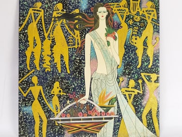 Ting Shao Kuong Painting over Wood