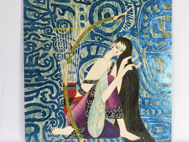 Ting Shao Kuong Painting over Wood