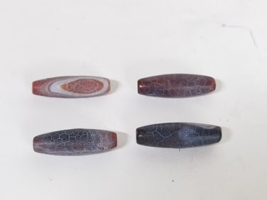 Group of Faux Agate Beads