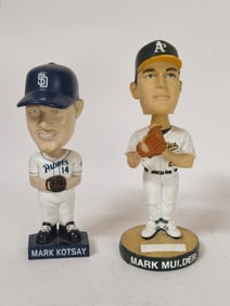 Mark Kotsay and Mark Mulder Bobbleheads