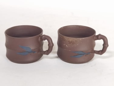 Pr. of Chinese YiXing ZiSha Tea Cups