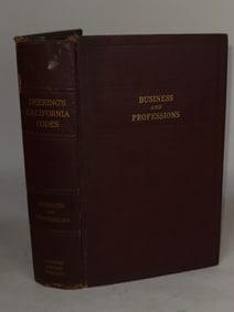 1944 Deering's California Codes Business and Profe