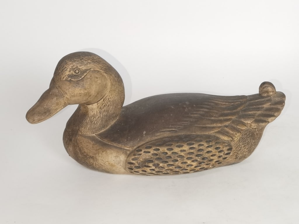 Porcelain Duck Decor: Porcelain Duck Decor, 6in by 11.5in