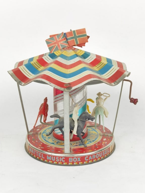 Vintage Mattel Carousel Music Box (1 of 6)