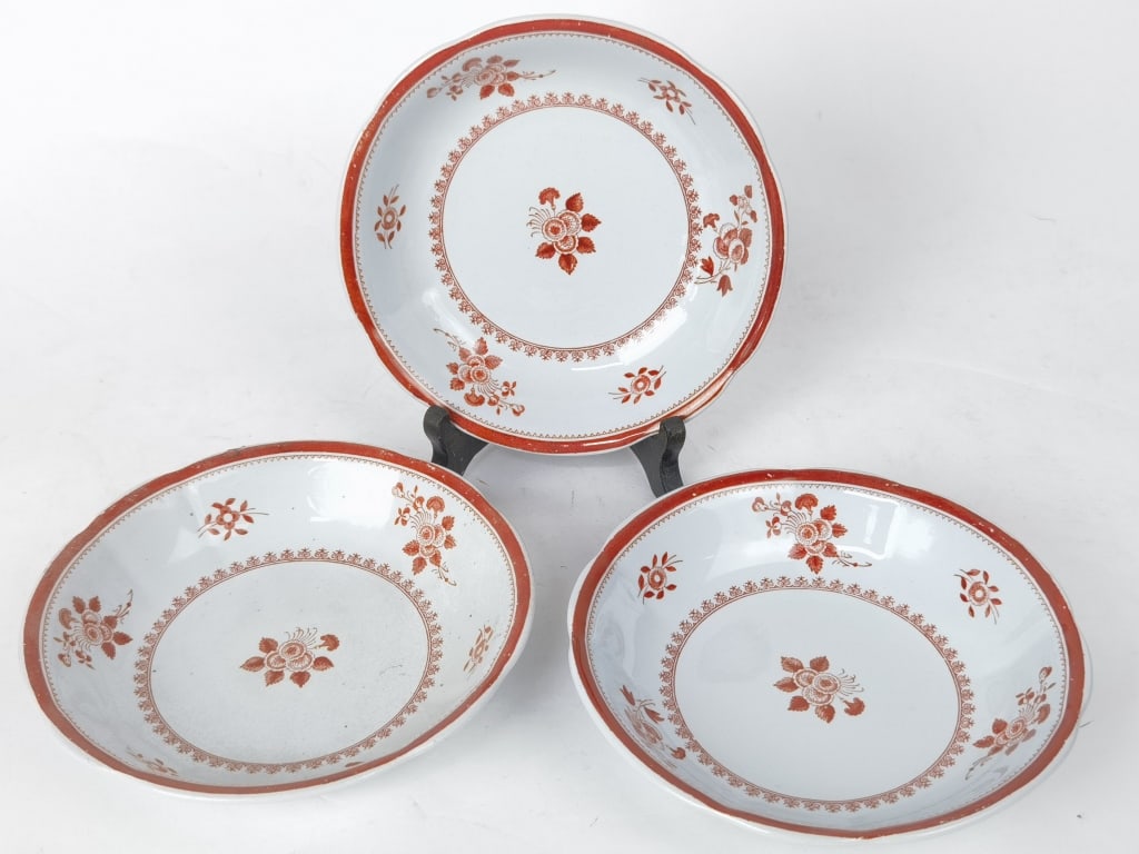 (3) Spode Copeland Porcelain Spode Gloucester Plat (1 of 3)
