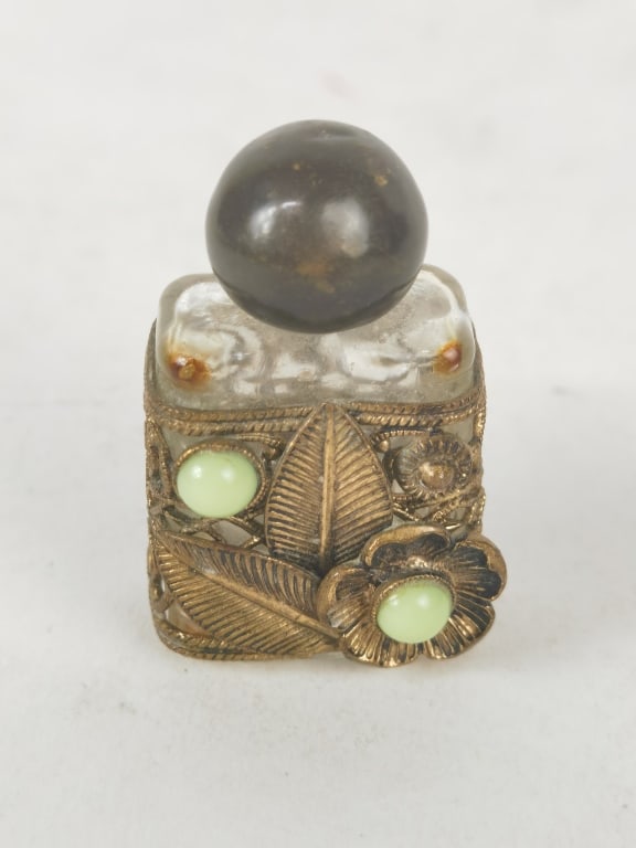 Antique Western Germany Glass Perfume Bottle (1 of 3)