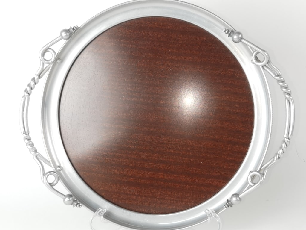 Mid-Century Aluminum Serving Tray (1 of 5)