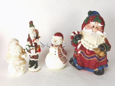 Group of Christmas Decors
