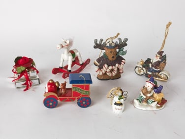 Group of Christmas Decors