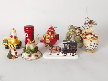 Group of Christmas Decors