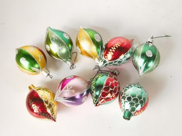 Group of Christmas Ornaments