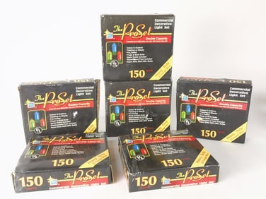 Group of Christmas String Lights