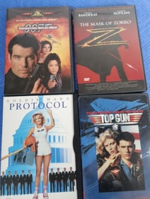 Group of Used DVDs