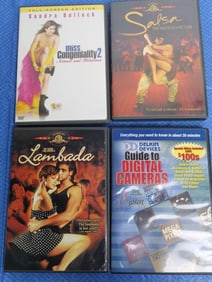 Group of Used DVDs