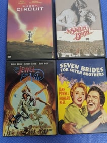 Group of Used DVDs