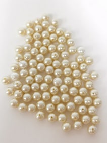 Group of White Pearls
