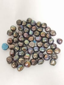 Group of Metalic Tone Pearls