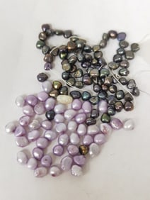 Group of Colored Pearls