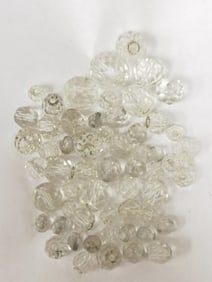 Group of Rock Crystal Beads