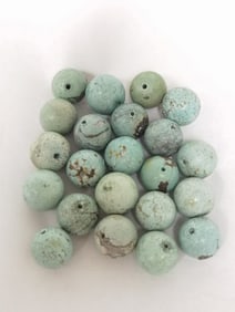 Group of Turquoise Beads