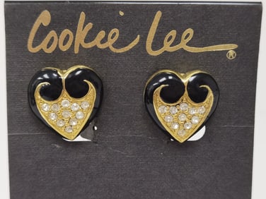 Pr. of Costume Rhinestone Earrings