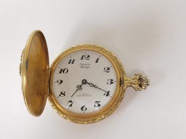 American Heritage 17 Jewels Pocket Watch